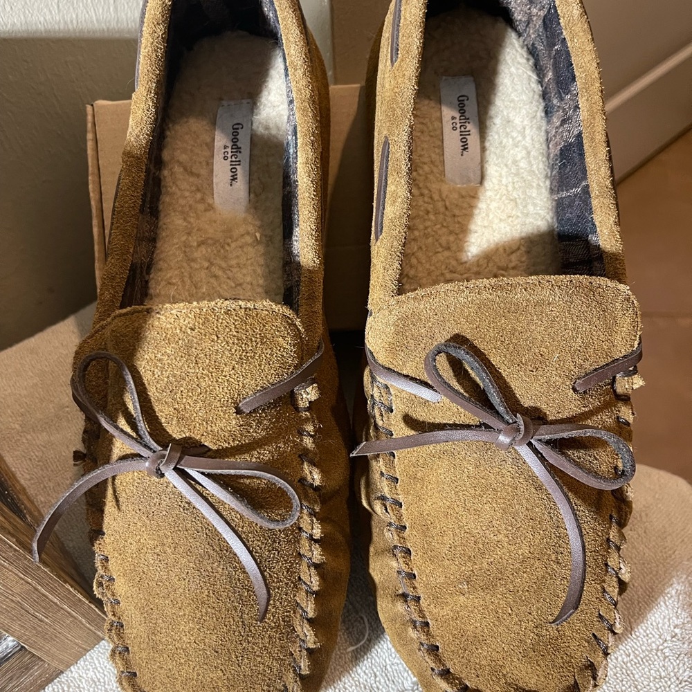 Goodfellow & Co Tan Suede Loafers